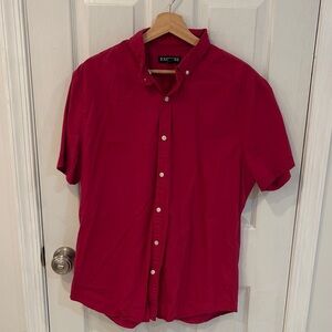 Express Men's Red Casual Shirt